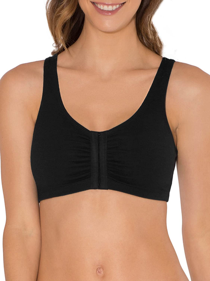 Fruit of the Loom Women'S Front Closure Cotton Bra Apparel & Accessories > Clothing > Underwear & Socks > Bras Kylie Max   