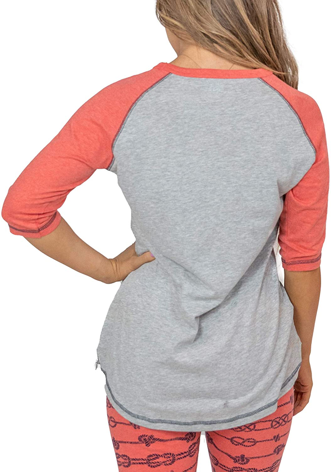 Lazy One Women'S Leggings and Tees, Pajama Separates, Cozy Loungewear for Women Apparel & Accessories > Clothing > Sleepwear & Loungewear > Pajamas Kylie Max   