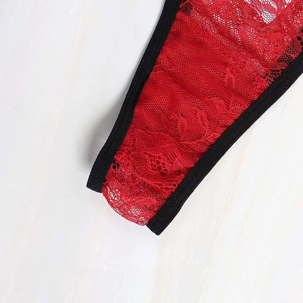 Women Lingerie Sexy Bra and Panties Set Lace Strap Bralette Lingerie Set Apparel & Accessories > Clothing > Underwear & Socks > Lingerie KLONKEE   
