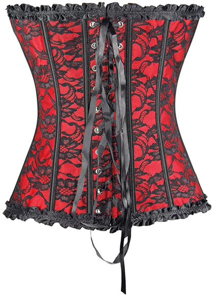 Chaos World Women Emboridery Blue Corset Top Sexy Lingerie Sets Apparel & Accessories > Clothing > Underwear & Socks > Lingerie Chaos World   