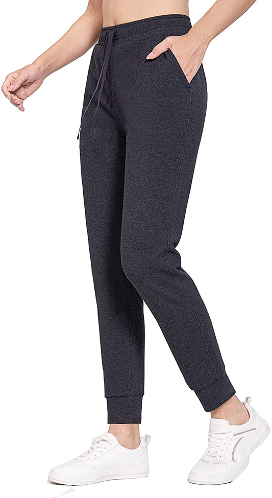 BALEAF Women'S Sweatpants Joggers Cotton Yoga Lounge Sweat Pants Casual Running Tapered Pants with Pockets Apparel & Accessories > Clothing > Activewear Kylie Max   
