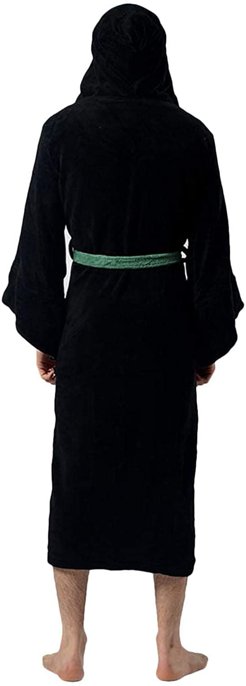 Harry Potter Slytherin Adult Fleece Hooded Bathrobe (One Size) Apparel & Accessories > Clothing > Sleepwear & Loungewear > Robes Kylie Max   