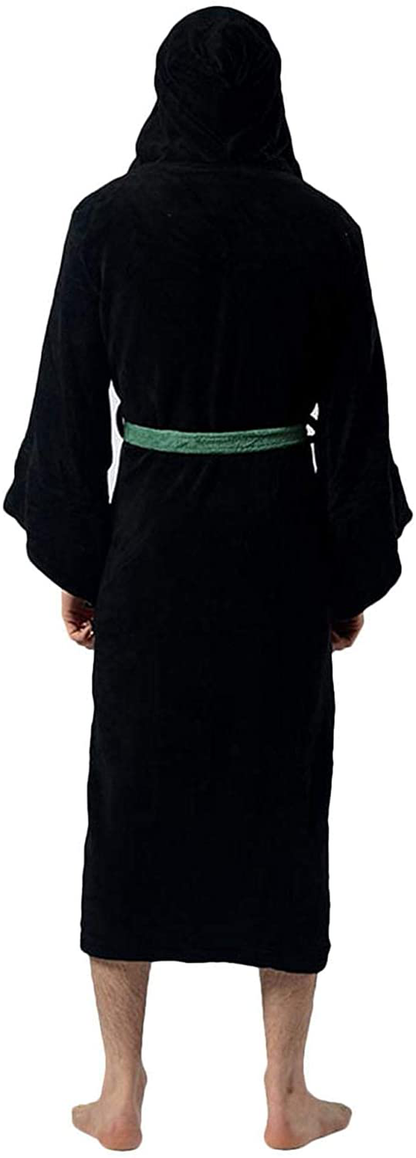 Harry Potter Slytherin Adult Fleece Hooded Bathrobe (One Size) Apparel & Accessories > Clothing > Sleepwear & Loungewear > Robes Kylie Max   