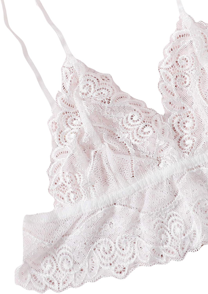 SOLY HUX Women'S Lace Sheer Cami Top with Satin Shorts Pajama Set Sleepwear Apparel & Accessories > Clothing > Sleepwear & Loungewear Kylie Max   