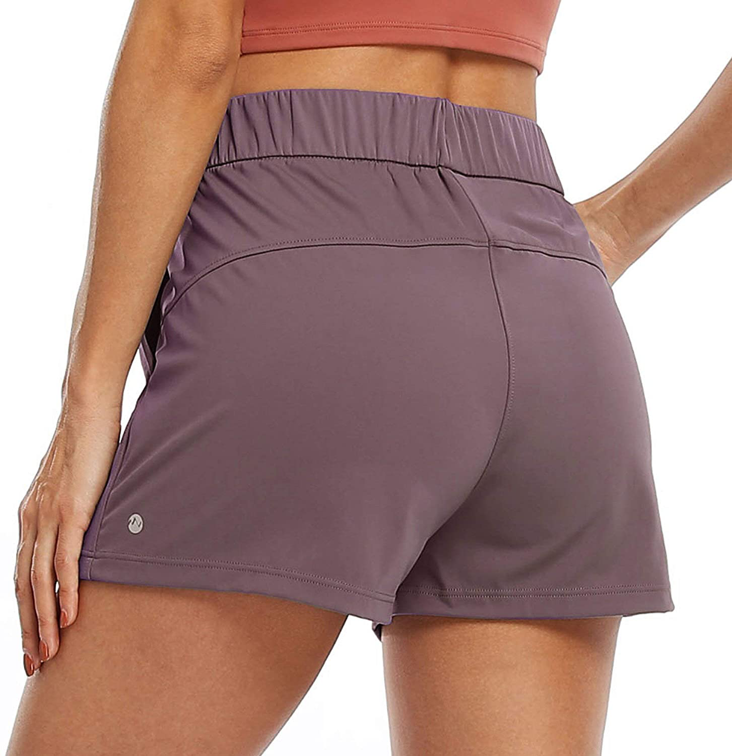 Willit Women'S Yoga Lounge Shorts Hiking Active Running Workout Shorts Comfy Travel Casual Shorts with Pockets 2.5" Apparel & Accessories > Clothing > Shorts Kylie Max   