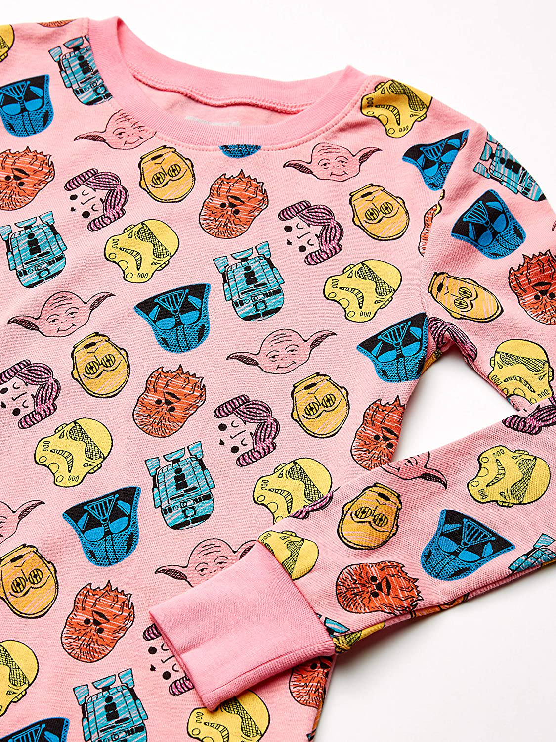 Spotted Zebra Kids' Disney Star Wars Marvel Snug-Fit Cotton Pajamas Sleepwear Sets Apparel & Accessories > Clothing > Sleepwear & Loungewear > Pajamas Kylie Max   
