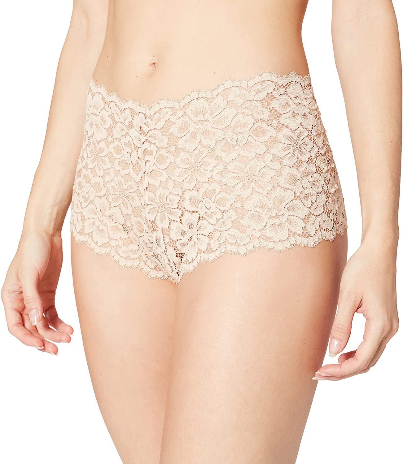 Maidenform Women'S Casual Comfort Cheeky Boyshort Apparel & Accessories > Clothing > Underwear & Socks > Underwear Maidenform Paris Nude XX-Large 