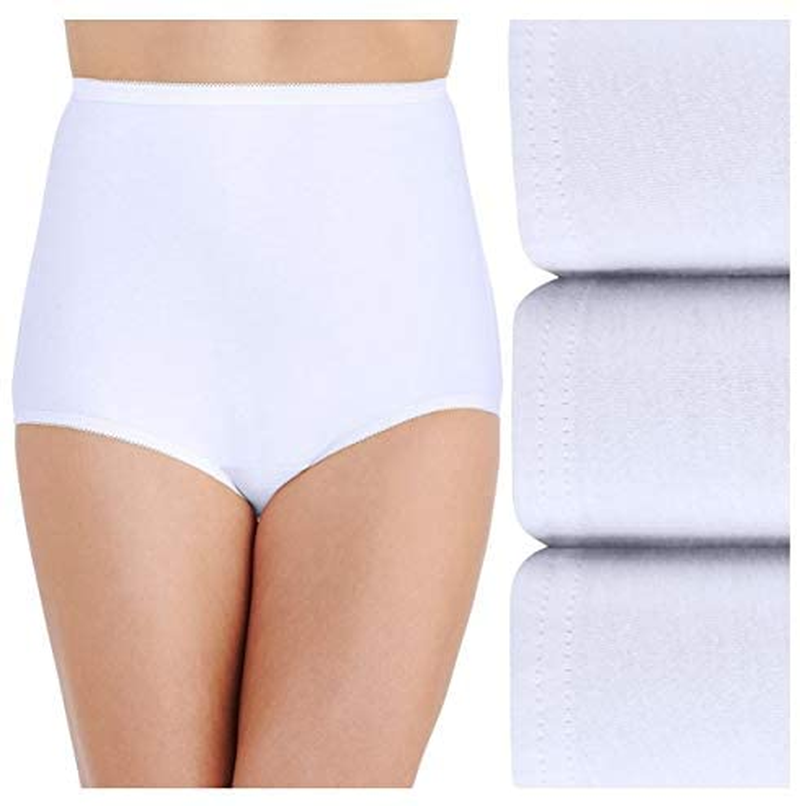 Vanity Fair Women'S Perfectly Yours Traditional Brief Panties Apparel & Accessories > Clothing > Underwear & Socks > Underwear Vanity Fair Cotton- 3 Pack - Star White Cotton 8
