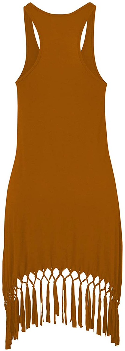 Pinziko Women'S Summer Beach Dress Bikini Cover up Casual Vacation Short Dresses Apparel & Accessories > Clothing > Swimwear Kylie Max   