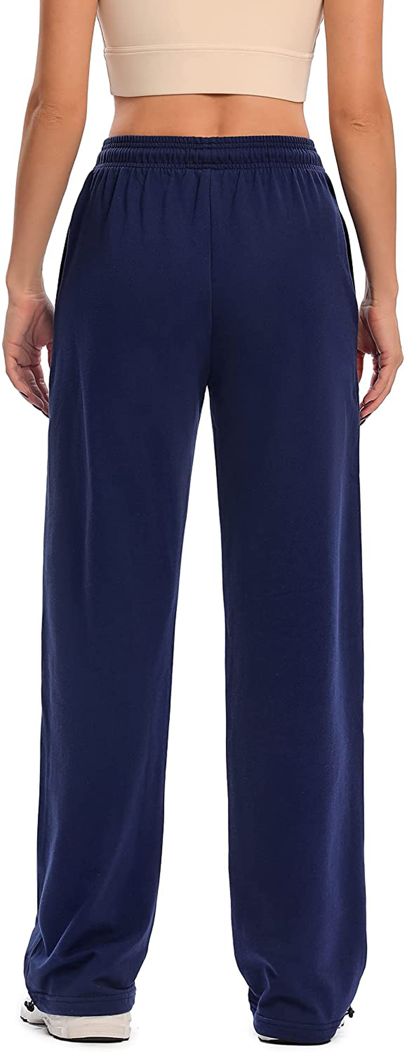 Cakcton Women'S Sweatpants with Pockets Joggers High Waisted Loose Workout Yoga Lounge Drawstring Active Casual Sports Pants Apparel & Accessories > Clothing > Activewear Kylie Max   
