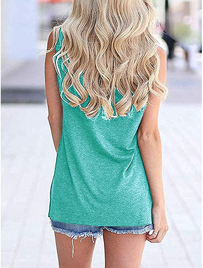 Bealatt Day Drinkin’ Casual Tank Tops Funny Letters Print Vest T-Shirt, Cute Drinking Shirt Tank for Women Apparel & Accessories > Clothing > Activewear Kylie Max   
