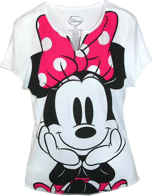 Disney Women'S Minnie Mouse Tee Shirt Top Apparel & Accessories > Clothing > Activewear Kylie Max   