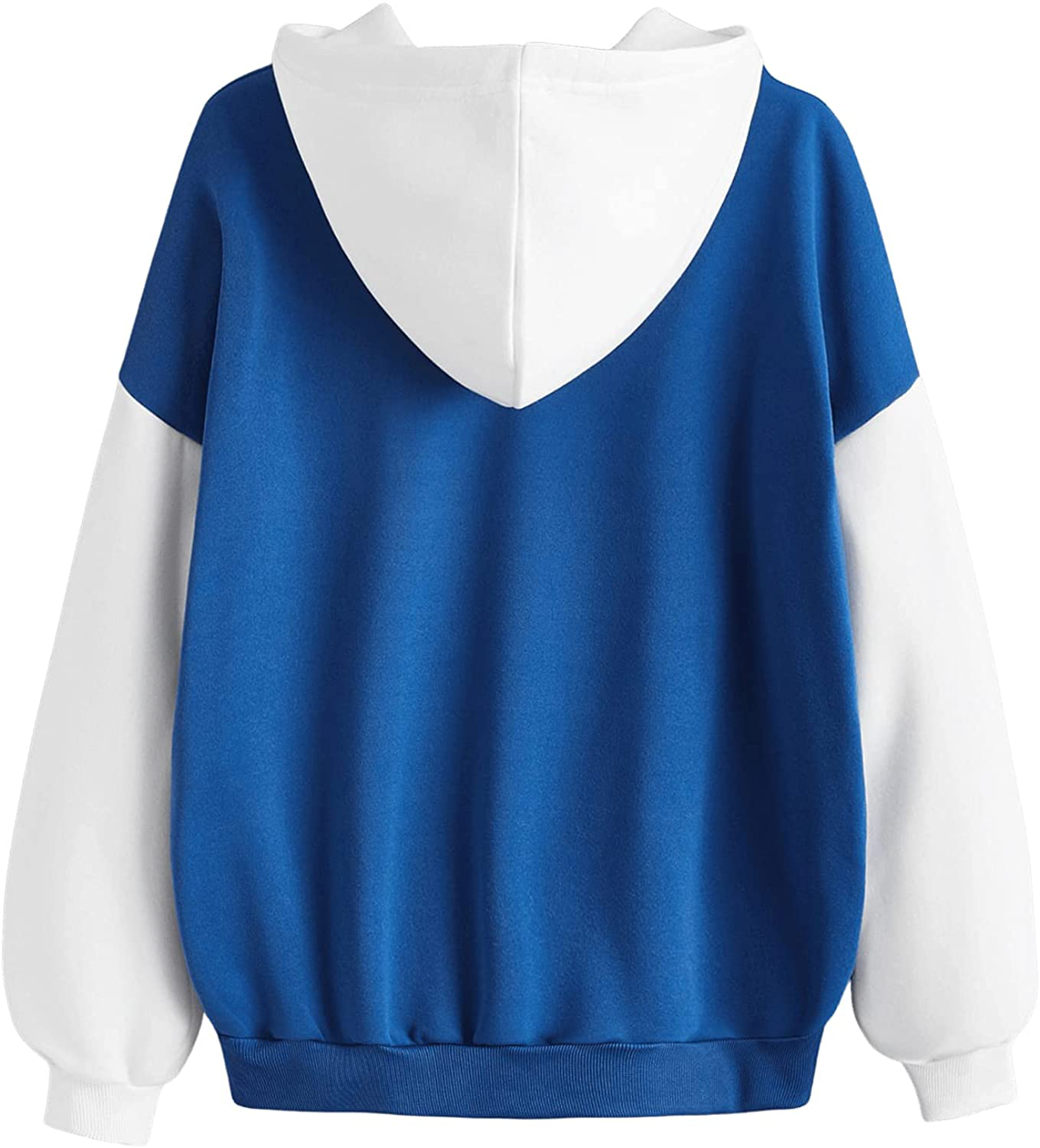 Verdusa Women'S Embroidery Long Sleeve Drawstring Pullover Top Hoodie Sweatshirt Apparel & Accessories > Clothing > Activewear Kylie Max   