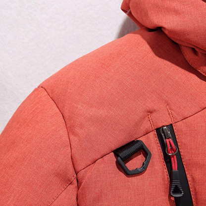 Merthy Mens Winter Warm Thicken Cotton Parka Jackets with Removable Thermal Hood Zipper Heavyweight Hooded Puffer Jacket Apparel & Accessories > Clothing > Underwear & Socks > Shapewear Merthy   