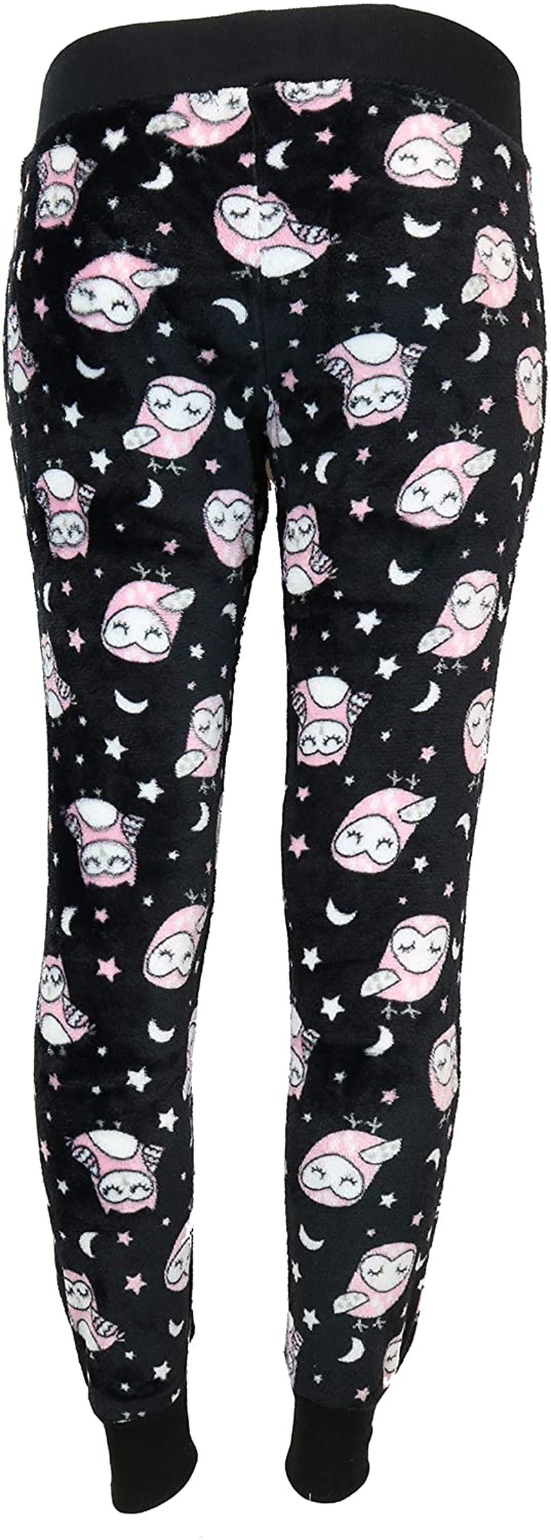 Em & Alfie Women'S plus Size Super Fuzzy Plush Jogger Pajama Pants Apparel & Accessories > Clothing > Sleepwear & Loungewear > Pajamas Kylie Max   
