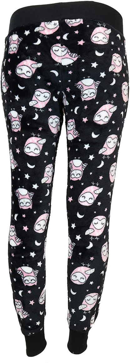Em & Alfie Women'S plus Size Super Fuzzy Plush Jogger Pajama Pants Apparel & Accessories > Clothing > Sleepwear & Loungewear > Pajamas Kylie Max   