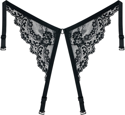 Women Push up Embroidery Bras Set Lace Lingerie Bra and Panties and Socks 4 Piece Apparel & Accessories > Clothing > Underwear & Socks > Lingerie Ningsige   