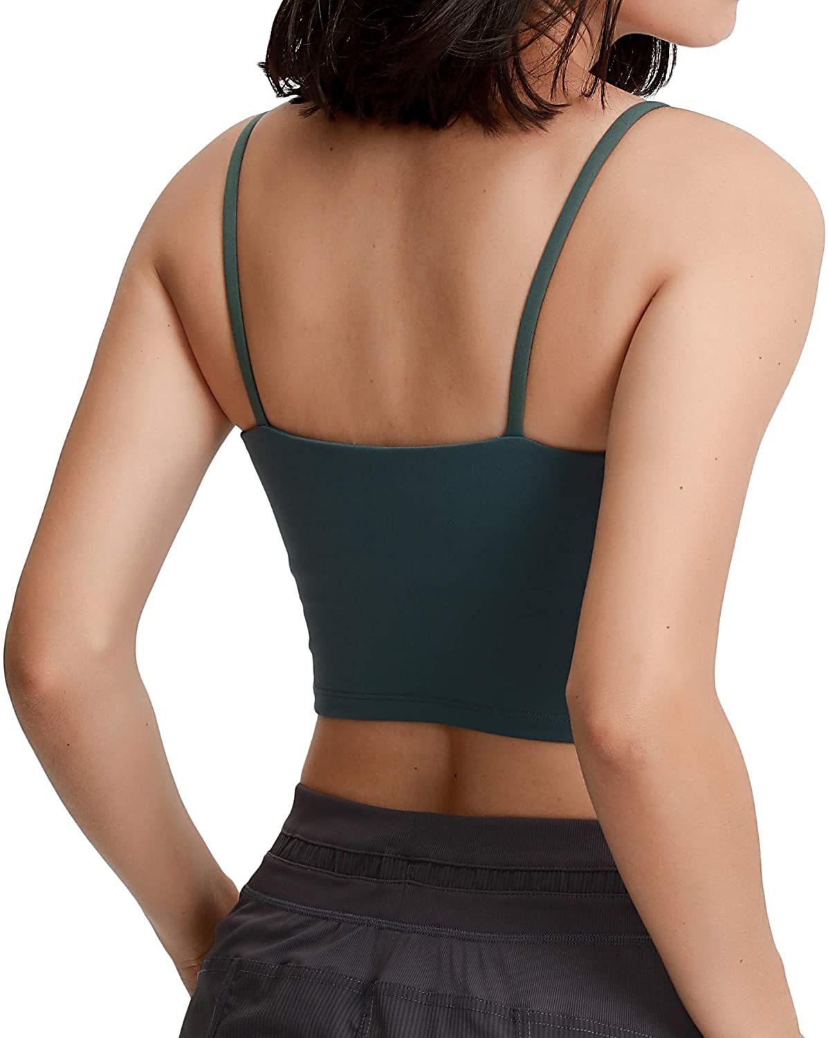 Lemedy Women Padded Sports Bra Fitness Workout Running Shirts Yoga Tank Top Apparel & Accessories > Clothing > Underwear & Socks > Bras Kylie Max   