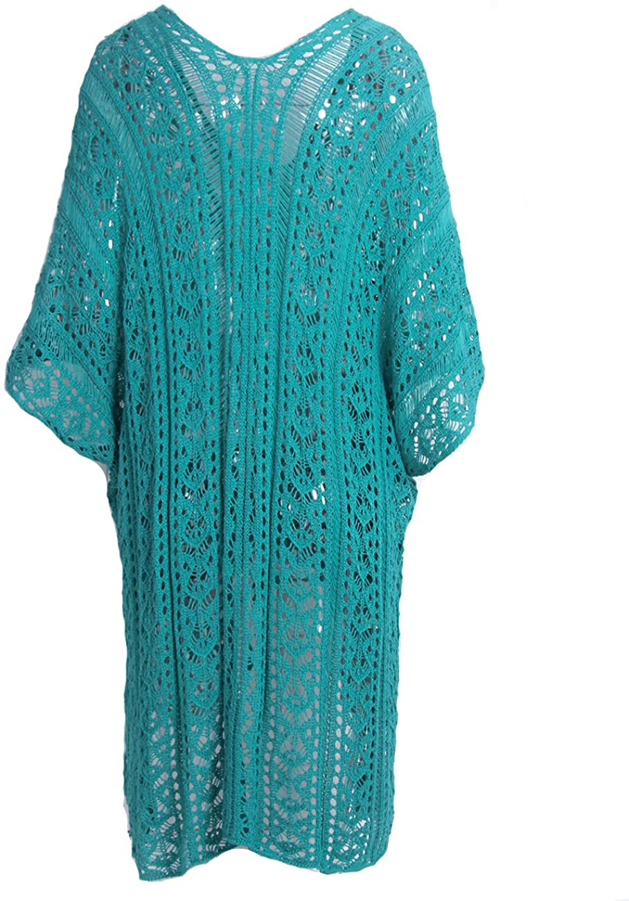 Beskie Bathing Suit Cover up Bikini Swimsuit Crochet Beachwear Swimwear Dress Apparel & Accessories > Clothing > Swimwear Kylie Max   