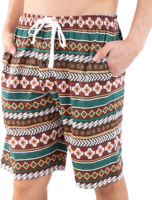 Lazy One Pajama Shorts for Men, Men'S Separate Bottoms, Cotton Loungewear Apparel & Accessories > Clothing > Sleepwear & Loungewear > Pajamas Kylie Max   