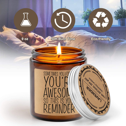 GSPY Scented Candles - Thank You Gifts, Appreciation Gifts, Relaxing Gifts for Women, Gifts for Her - Best Friend, Friends Gifts - Christmas, Birthday Gifts for Mom, Wife, Daughter, Coworker, Nurse Arts & Entertainment > Party & Celebration > Gift Giving GSPY   
