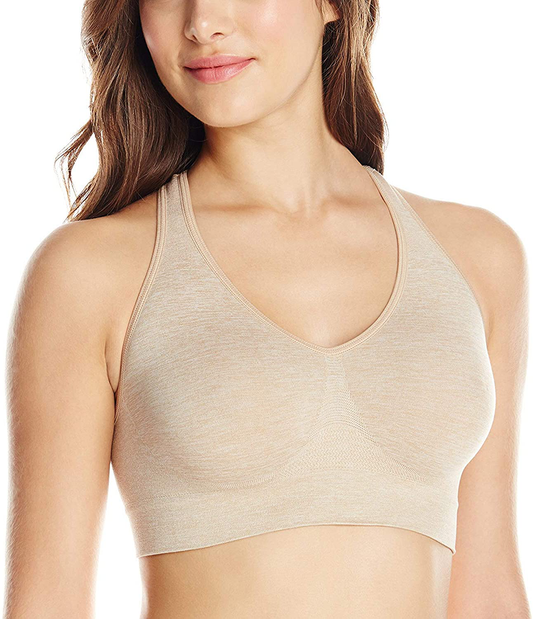 Hanes Women'S Get Cozy Racerback Pullover Comfortflex Fit Wirefree Bra MHG39F Apparel & Accessories > Clothing > Underwear & Socks > Bras Kylie Max   