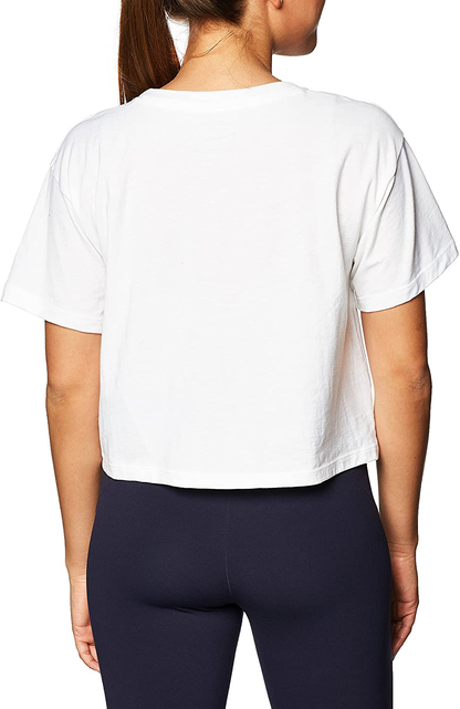Champion Women'S the Cropped TEE, White, LARGE Apparel & Accessories > Clothing > Activewear Kylie Max   