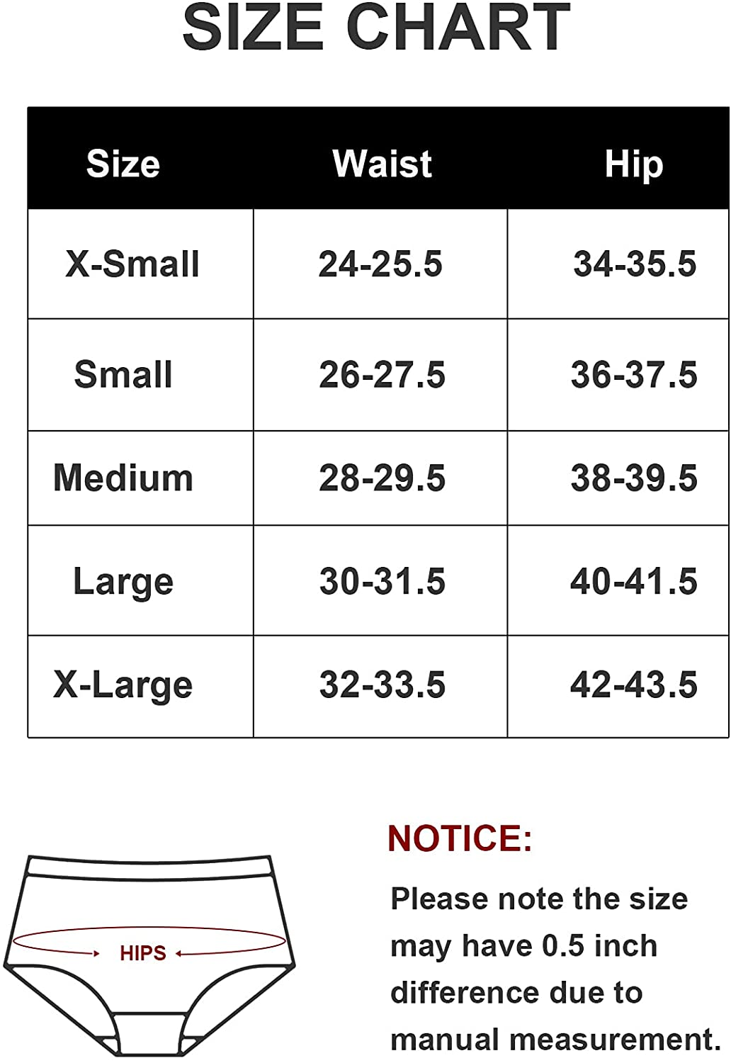 VOENXE Womens Seamless Hipster Panties Stretch Breathable No Show Bikini Underwear 5 Pack Apparel & Accessories > Clothing > Underwear & Socks > Underwear voenxe   
