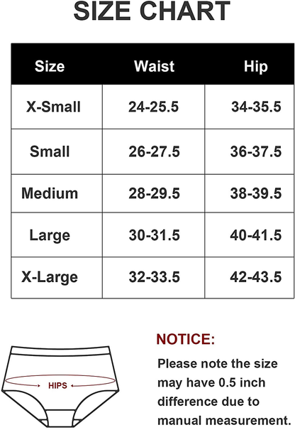 VOENXE Womens Seamless Hipster Panties Stretch Breathable No Show Bikini Underwear 5 Pack Apparel & Accessories > Clothing > Underwear & Socks > Underwear voenxe   