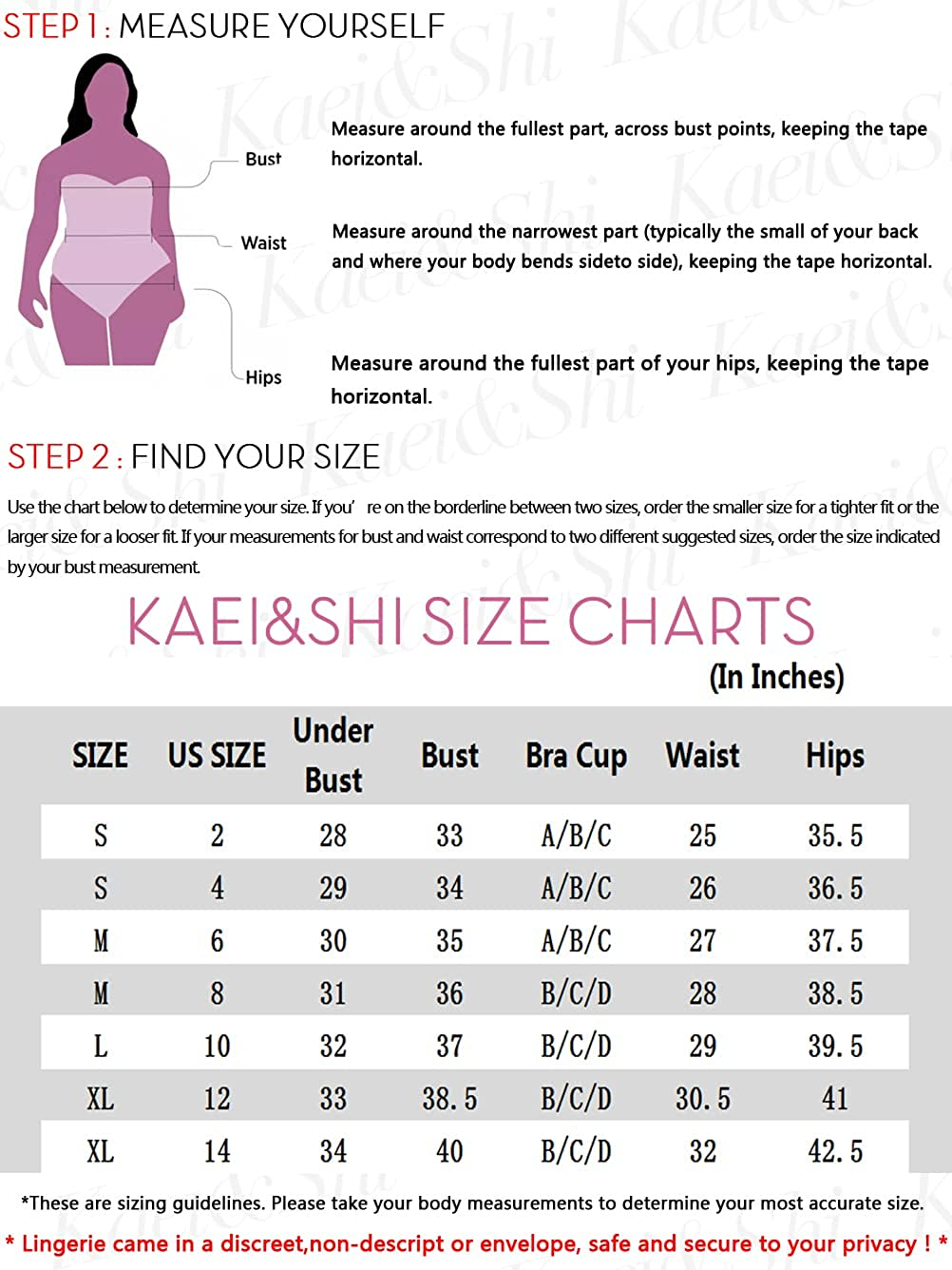 Kaei&Shi Sheer Mesh,Underwire Bra,Thong,5 Pieces,Garter Lingerie for Women Apparel & Accessories > Clothing > Underwear & Socks > Lingerie Kaei&Shi   