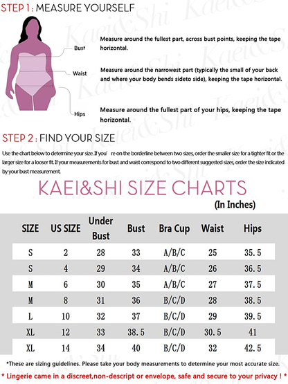 Kaei&Shi Sheer Mesh,Underwire Bra,Thong,5 Pieces,Garter Lingerie for Women Apparel & Accessories > Clothing > Underwear & Socks > Lingerie Kaei&Shi   