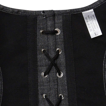 Frawirshau Women'S Gothic Steampunk Corset Bustier Waist Cincher Underbust Corset Vest Tank Top Apparel & Accessories > Clothing > Underwear & Socks > Lingerie frawirshau   