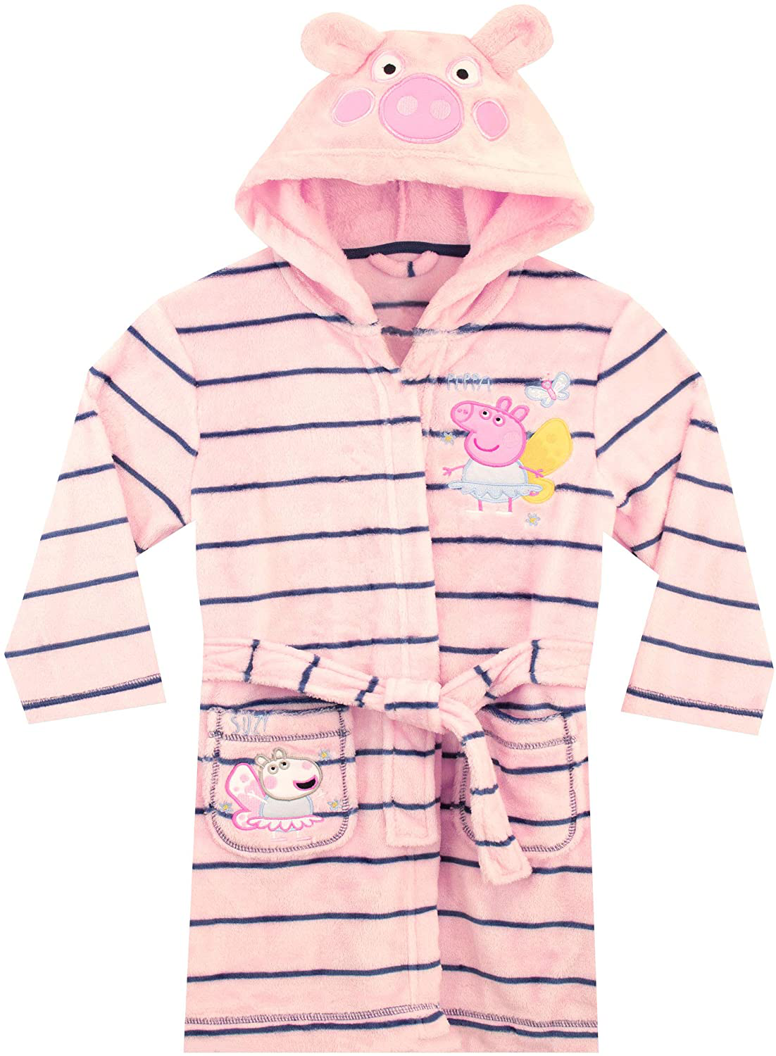 Peppa Pig Girls Robe Apparel & Accessories > Clothing > Sleepwear & Loungewear > Robes Kylie Max   