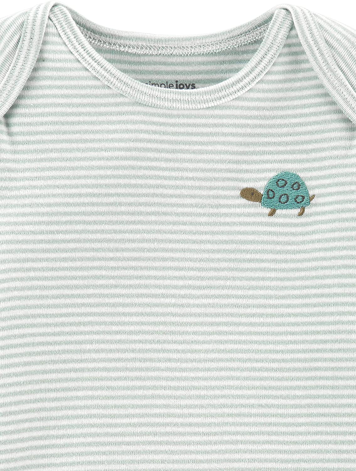 Simple Joys by Carter'S Unisex Toddlers and Babies' 6-Piece Neutral Bodysuits (Short and Long Sleeve) and Pants Set Apparel & Accessories > Clothing > Underwear & Socks > Lingerie Simple Joys by Carter's   
