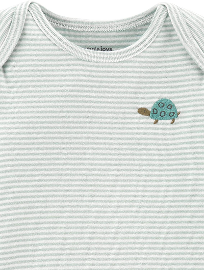 Simple Joys by Carter'S Unisex Toddlers and Babies' 6-Piece Neutral Bodysuits (Short and Long Sleeve) and Pants Set Apparel & Accessories > Clothing > Underwear & Socks > Lingerie Simple Joys by Carter's   