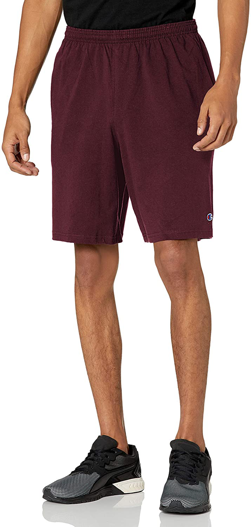 Champion Men'S 9" Jersey Short with Pockets Apparel & Accessories > Clothing > Shorts Kylie Max   