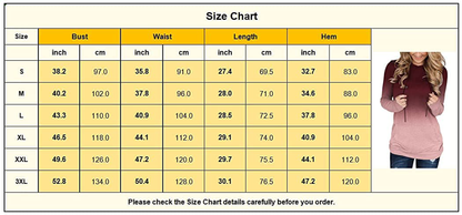 Onlypuff Womens Hoodie Sweatshirts Casual Tunic Tops Long Sleeve Hoody with Kangaroo Pockets Apparel & Accessories > Clothing > Activewear Kylie Max   