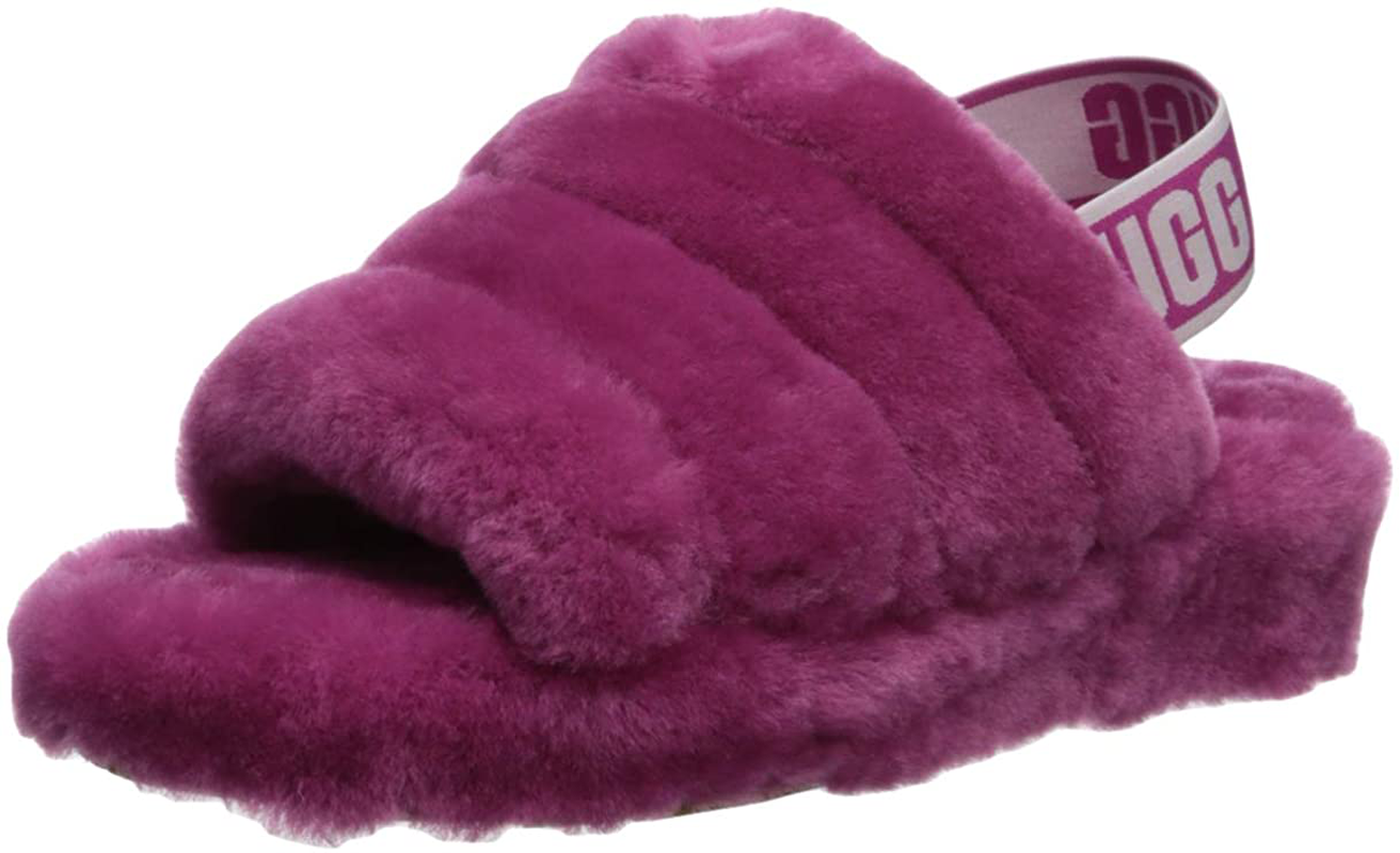 UGG Women's Fluff Yeah Slide Slipper Arts & Entertainment > Party & Celebration > Gift Giving UGG Fuchsia 8 