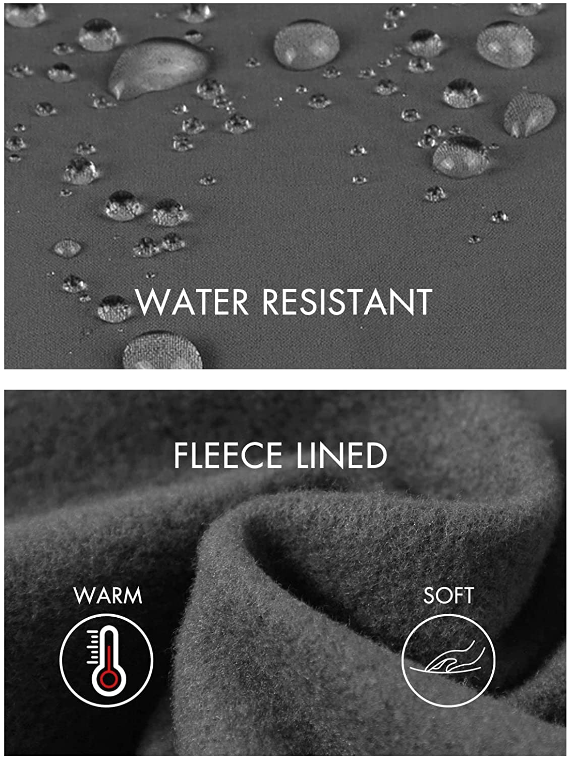 BALEAF Women'S Fleece Lined Pants Water Resistant Sweatpants High Waisted Thermal Joggers Winter Running Hiking Pockets Apparel & Accessories > Clothing > Activewear Kylie Max   