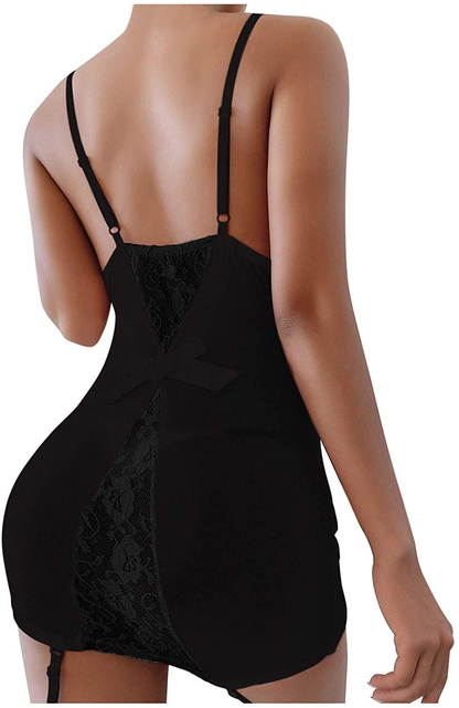 Women Sexy Lingerie,Ladies Sling Bodysuit Strappy Underwear,Exotic Bras Garters Panties Lace Baby Dolls Bustiers Corsets Apparel & Accessories > Clothing > Underwear & Socks > Shapewear AKshehe   