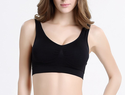 Women'S Comfort Workout Sports Bra Low-Impact Activity Sleep Bras Apparel & Accessories > Clothing > Underwear & Socks > Bras Kylie Max   