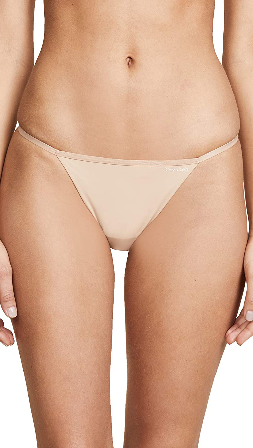 Calvin Klein Underwear Women's Sleek Model Thong Apparel & Accessories > Clothing > Underwear & Socks > Underwear Calvin Klein Bare Medium 
