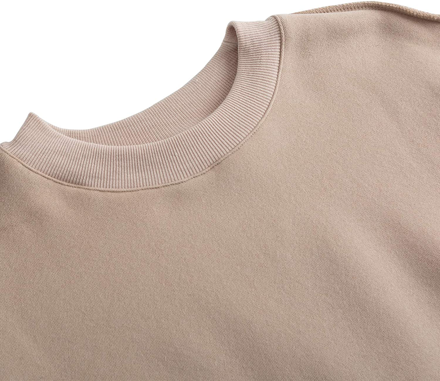 Women Pullover Cropped Hoodies Long Sleeves Sweatshirts Casual Crop Tops for Spring Autumn Winter Apparel & Accessories > Clothing > Activewear Kylie Max   