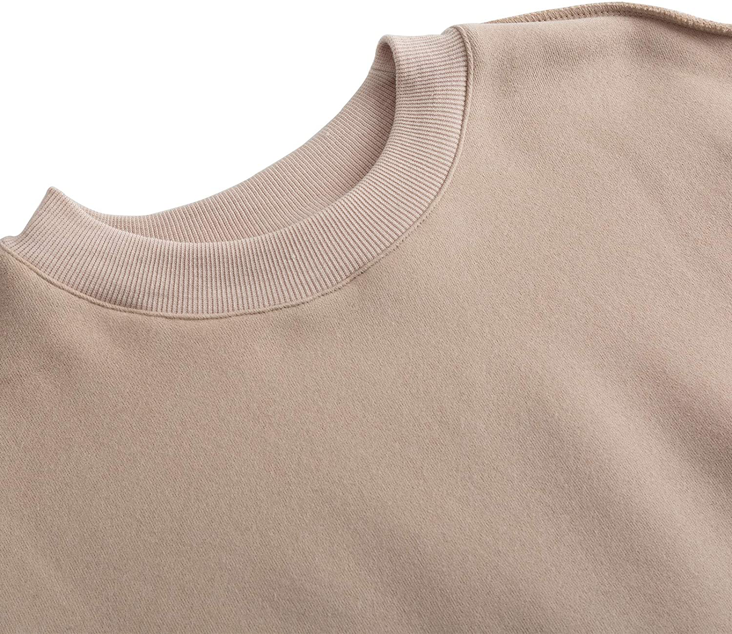 Women Pullover Cropped Hoodies Long Sleeves Sweatshirts Casual Crop Tops for Spring Autumn Winter Apparel & Accessories > Clothing > Activewear Kylie Max   
