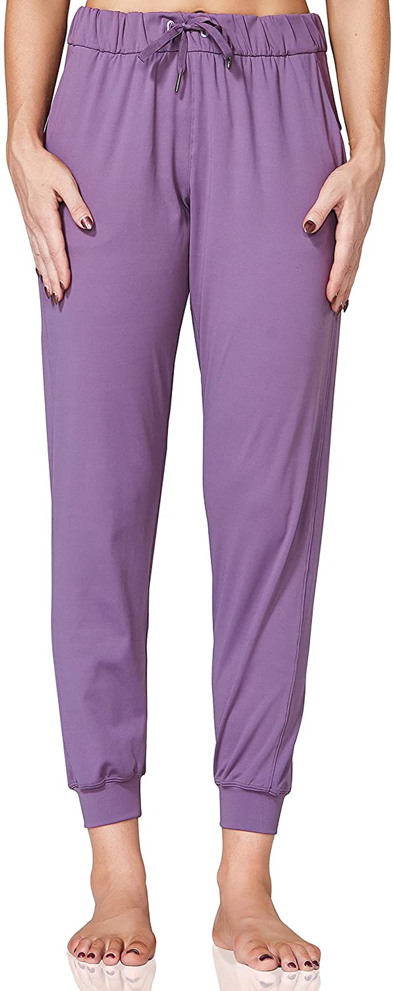 Sunzel Women Lightweight Joggers Pants with Pockets, Super Soft Quick Dry Lounge Sweatpants for Yoga Workout Running Casual Apparel & Accessories > Clothing > Activewear Kylie Max   