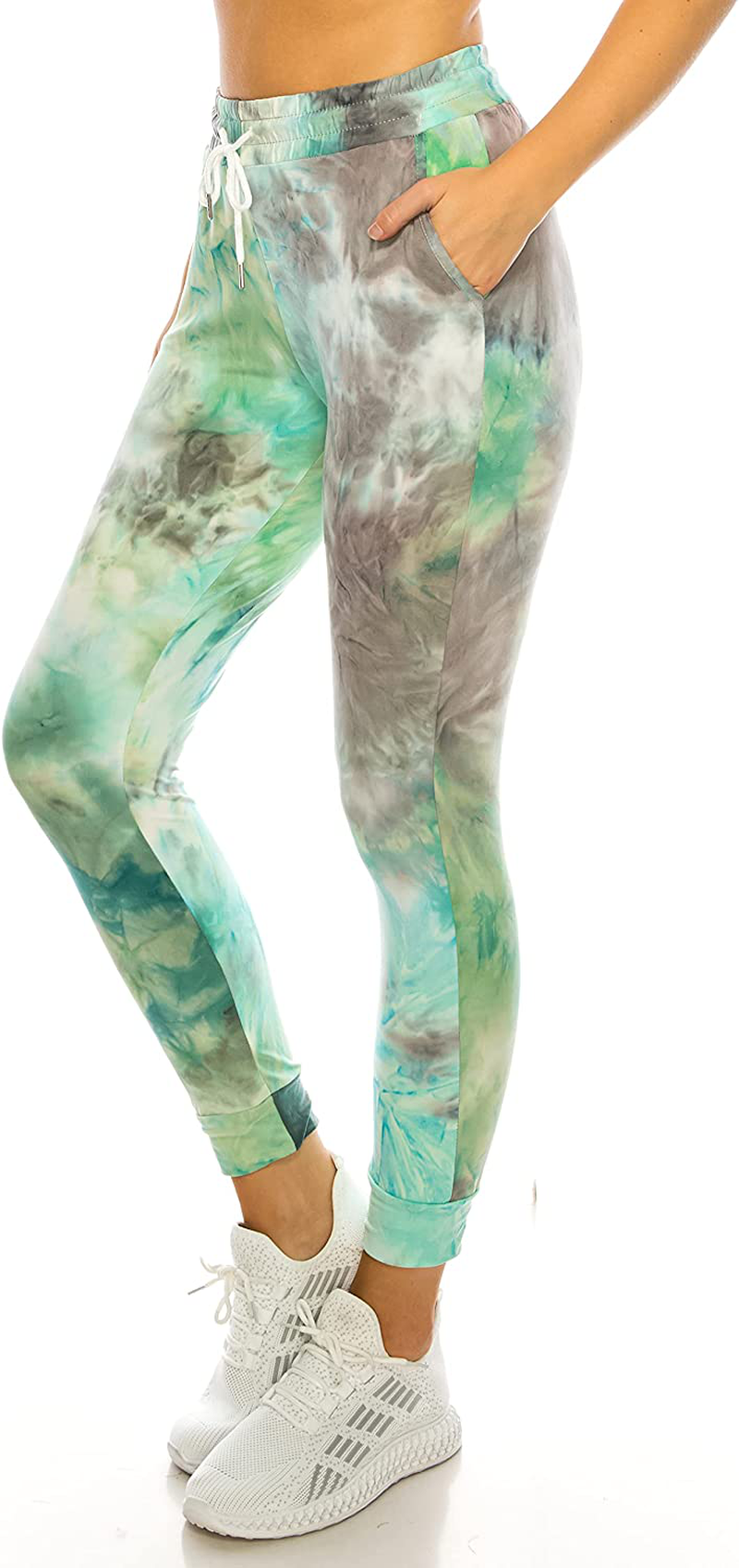 LA12ST Women'S Soft Jogger Pants Drawstring Pockets Lightweight Sweatpants Apparel & Accessories > Clothing > Activewear Kylie Max   