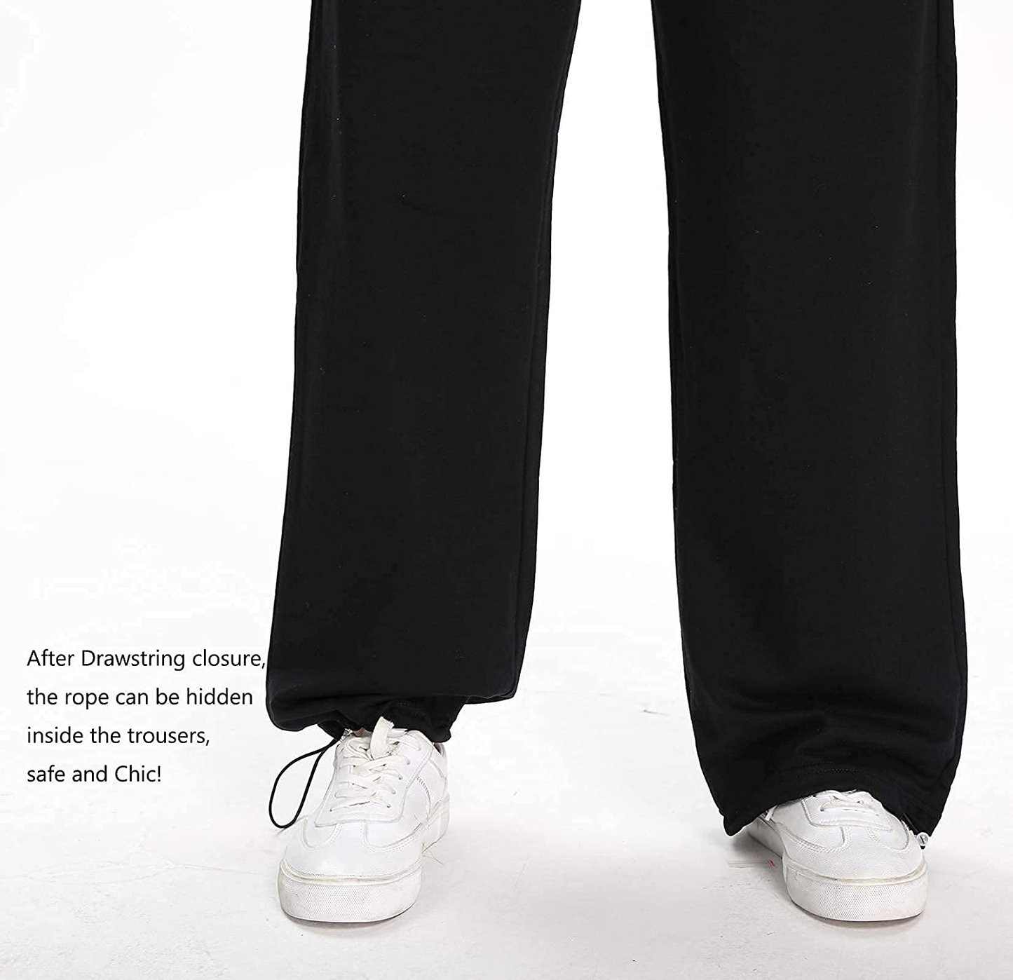 Cakcton Women'S Sweatpants with Pockets Joggers High Waisted Loose Workout Yoga Lounge Drawstring Active Casual Sports Pants Apparel & Accessories > Clothing > Activewear Kylie Max   