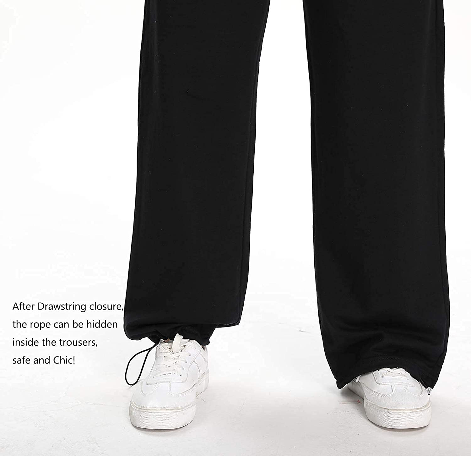 Cakcton Women'S Sweatpants with Pockets Joggers High Waisted Loose Workout Yoga Lounge Drawstring Active Casual Sports Pants Apparel & Accessories > Clothing > Activewear Kylie Max   