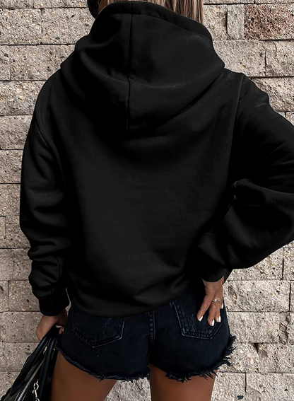 SHEWIN Women'S Casual Hoodies Long Sleeve Solid Lightweight Pullover Tops Loose Sweatshirt with Pocket Apparel & Accessories > Clothing > Activewear Kylie Max   
