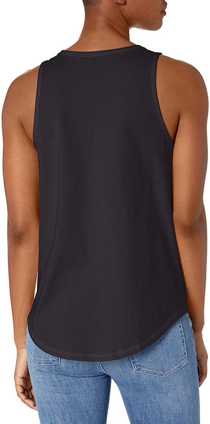 Life Is Good Womens High-Low Crusher Graphic Tank Top Apparel & Accessories > Clothing > Activewear Kylie Max   